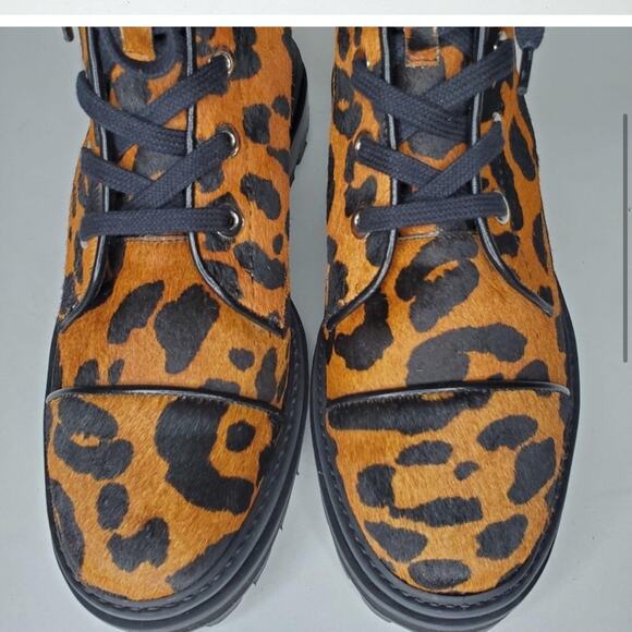 SCHUTZ BOOTIES MAYALOVA Animal Print PERFECT - Picture 5 of 9